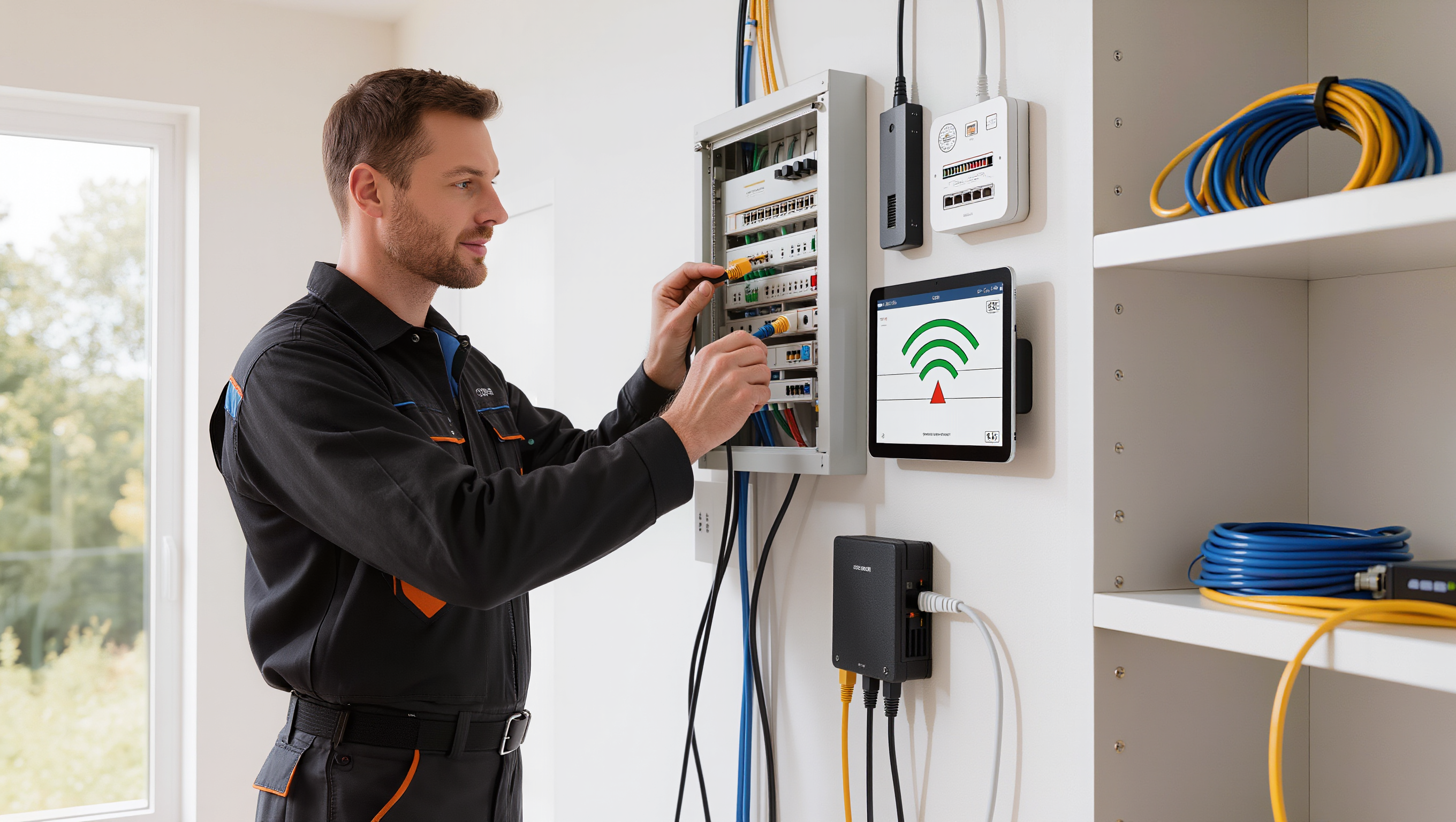 Heimnetzwerk & WLAN – Professionelle Netzwerkverkabelung für Ihr Zuhause